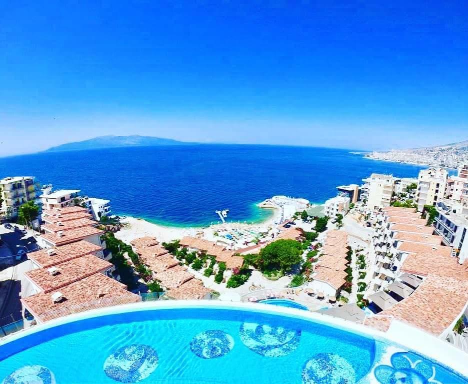 Bougainvill Sunset Villa Sarande Luaran gambar