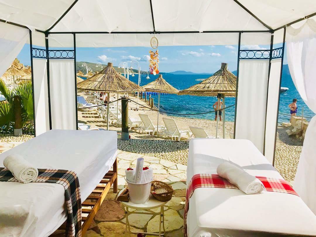 Bougainvill Sunset Villa Sarande Luaran gambar